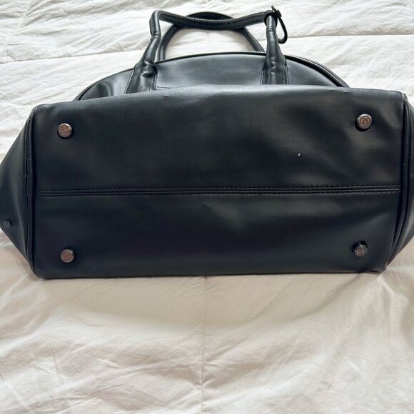 Lululemon Sweat Once A Day Black Gym Duffel Bag Yoga Travel Tote - Picture 7 of 10